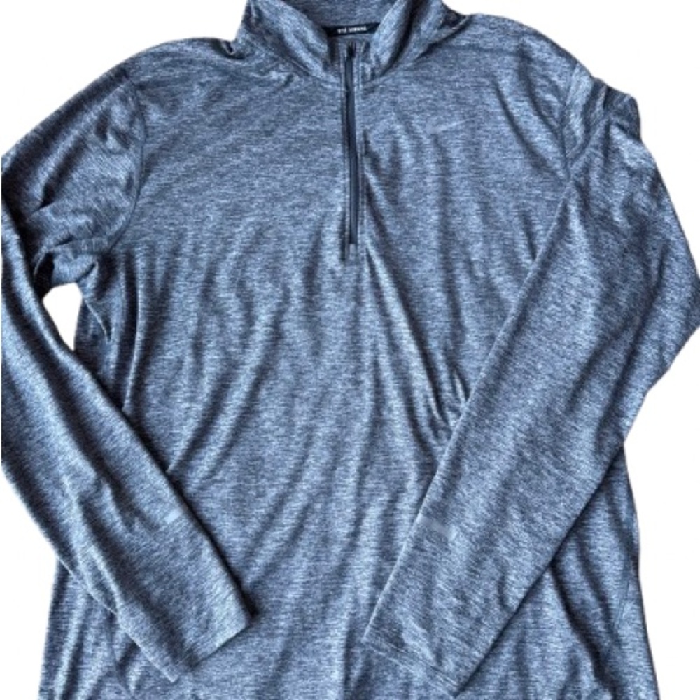 Nike Men’s Gray Quarter-Zip Pullover XL